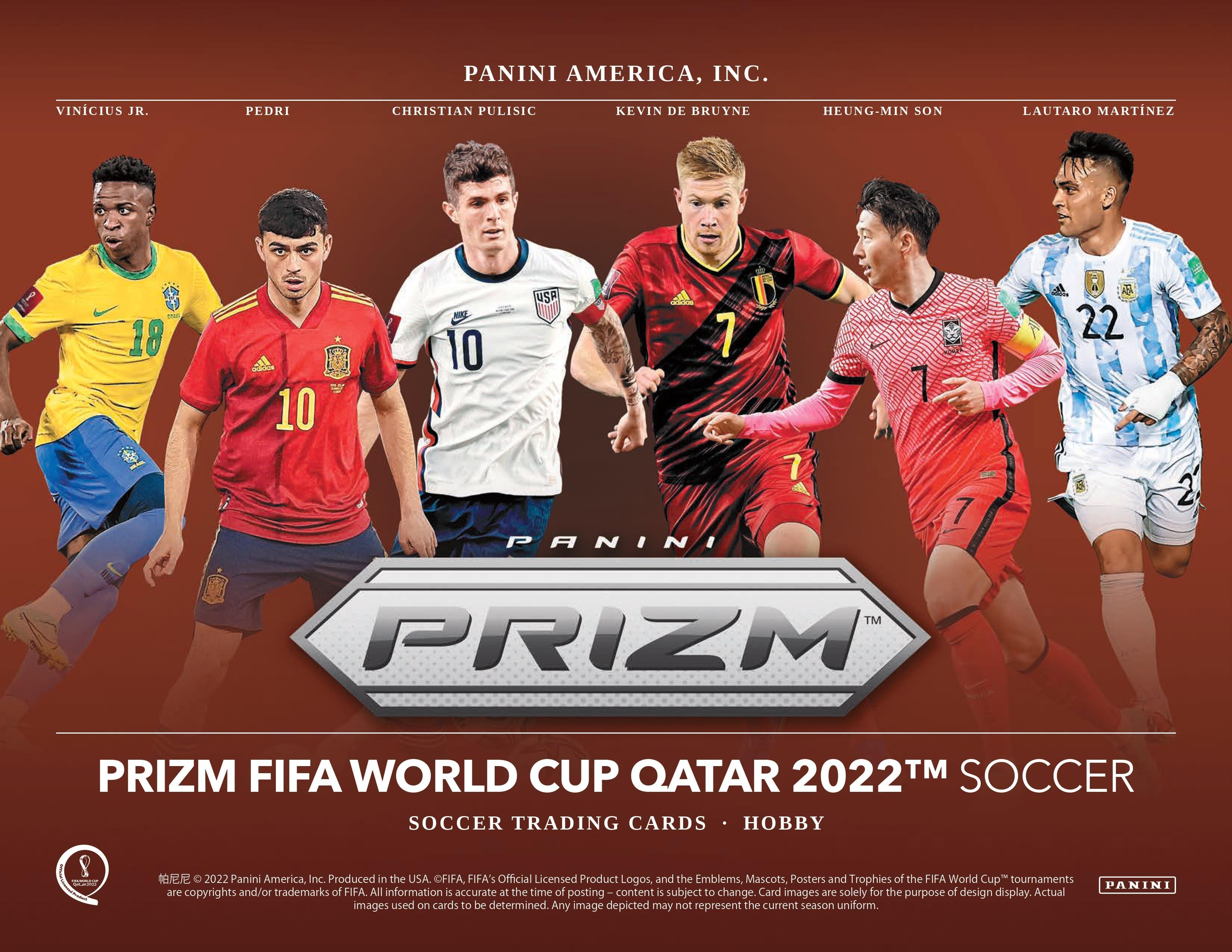 2022 Panini Prizm FIFA World Cup Soccer Hobby Box