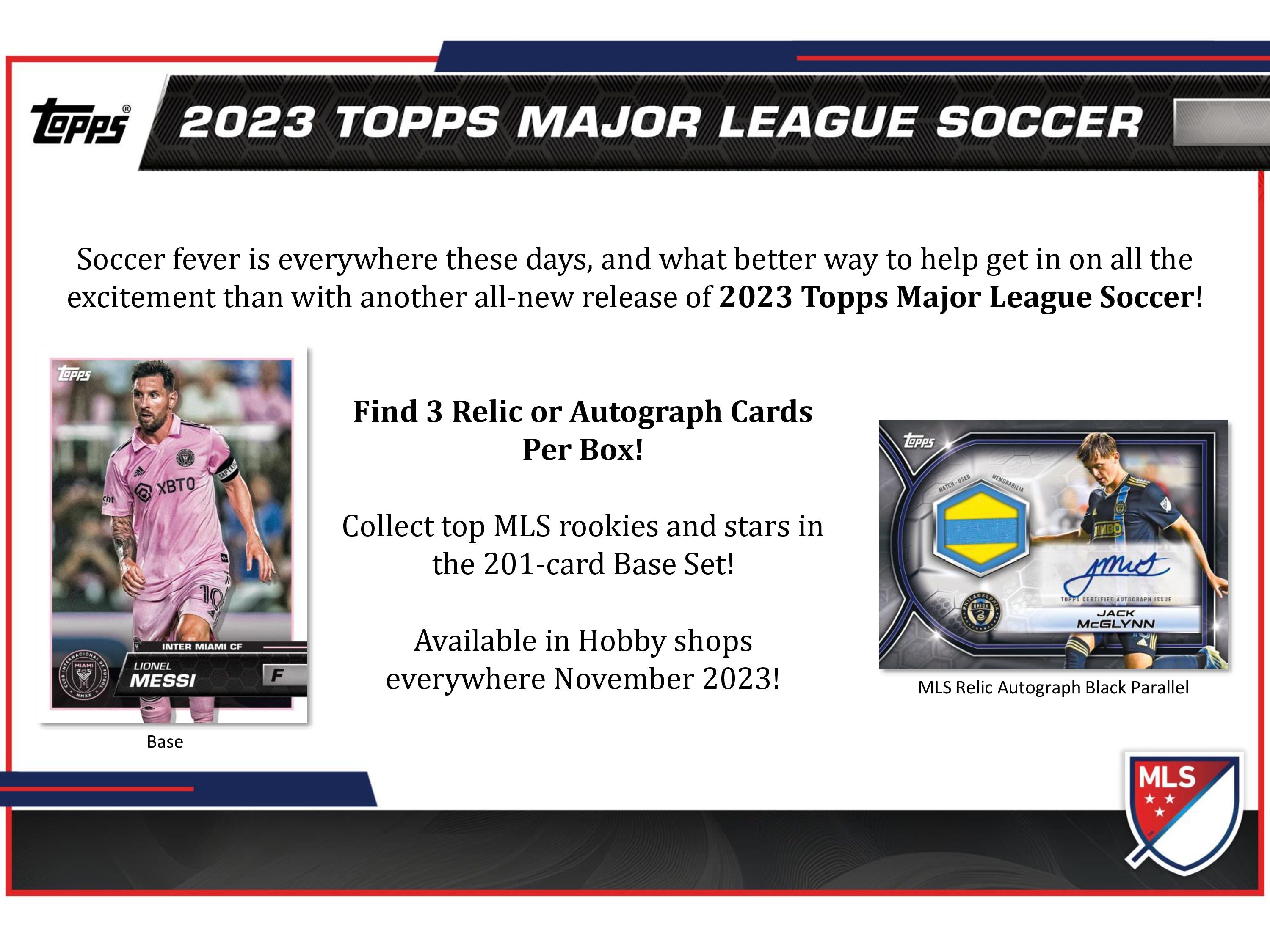 2023 Topps Major League Soccer Hobby Box