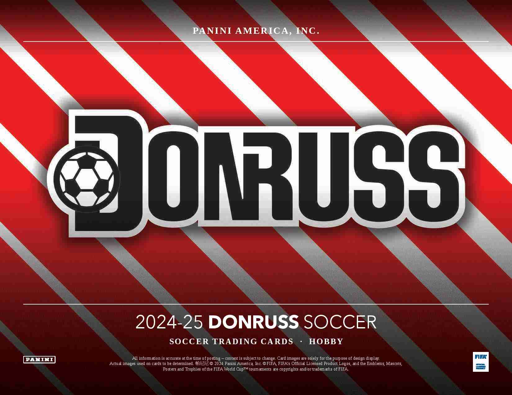 2024-25 Panini Donruss Soccer Hobby Box