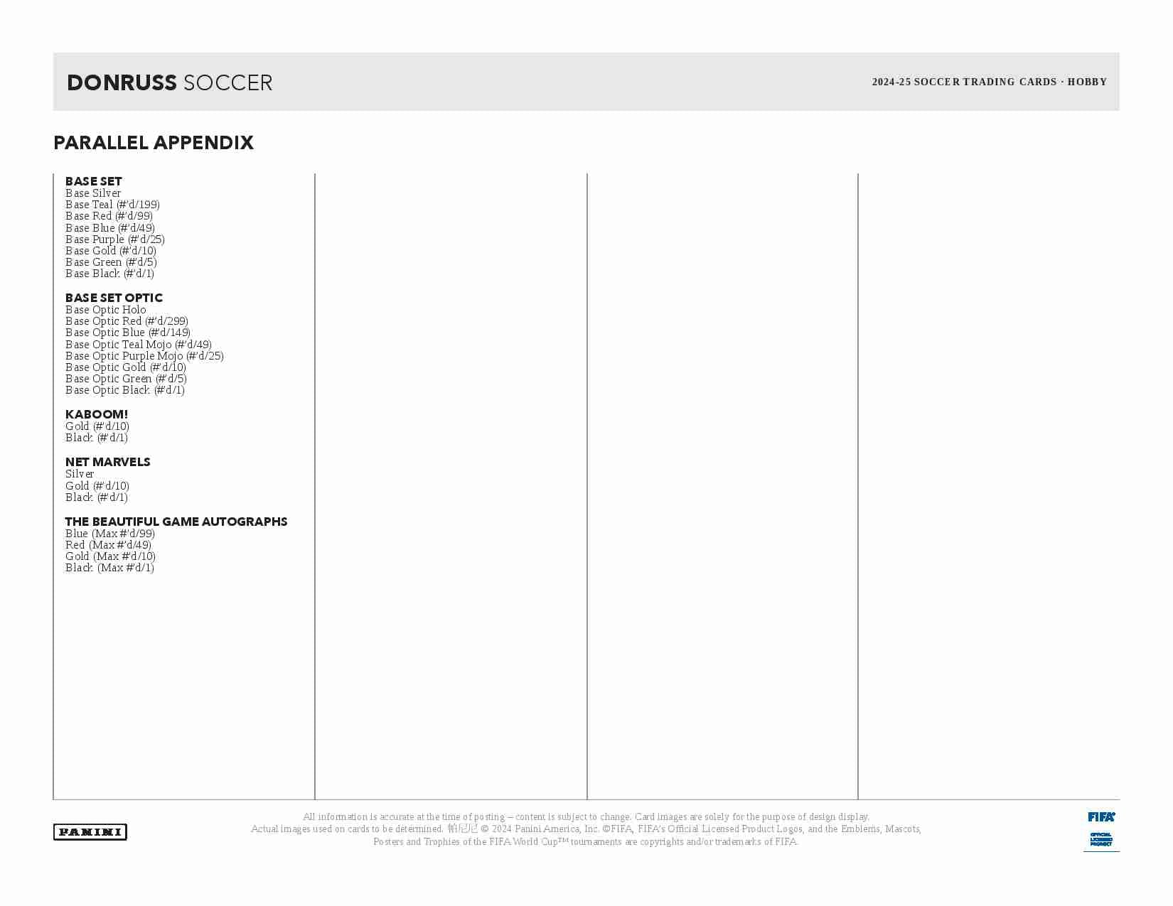 2024-25 Panini Donruss Soccer Hobby Box