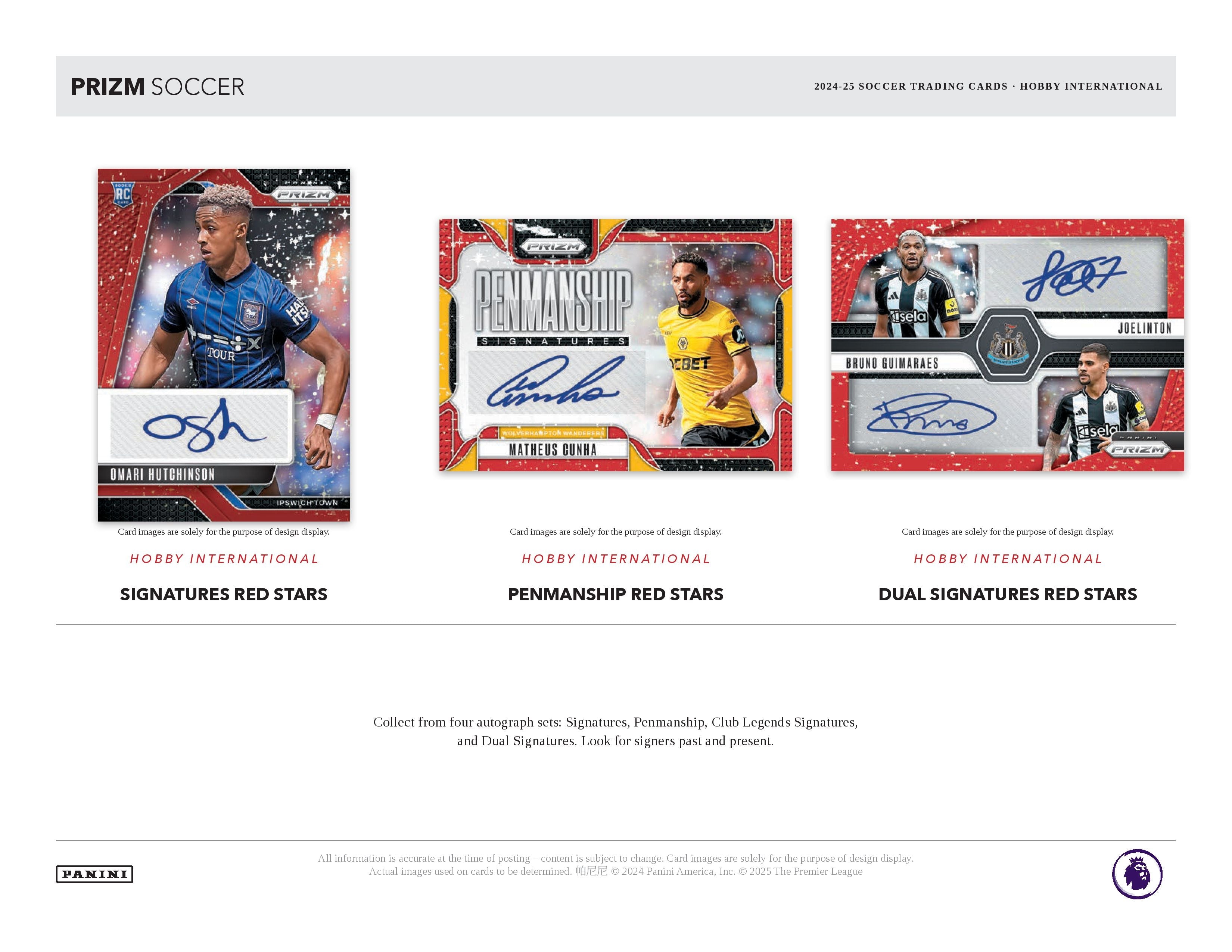 2024-25 Panini Prizm Premier League Soccer Hobby International Box