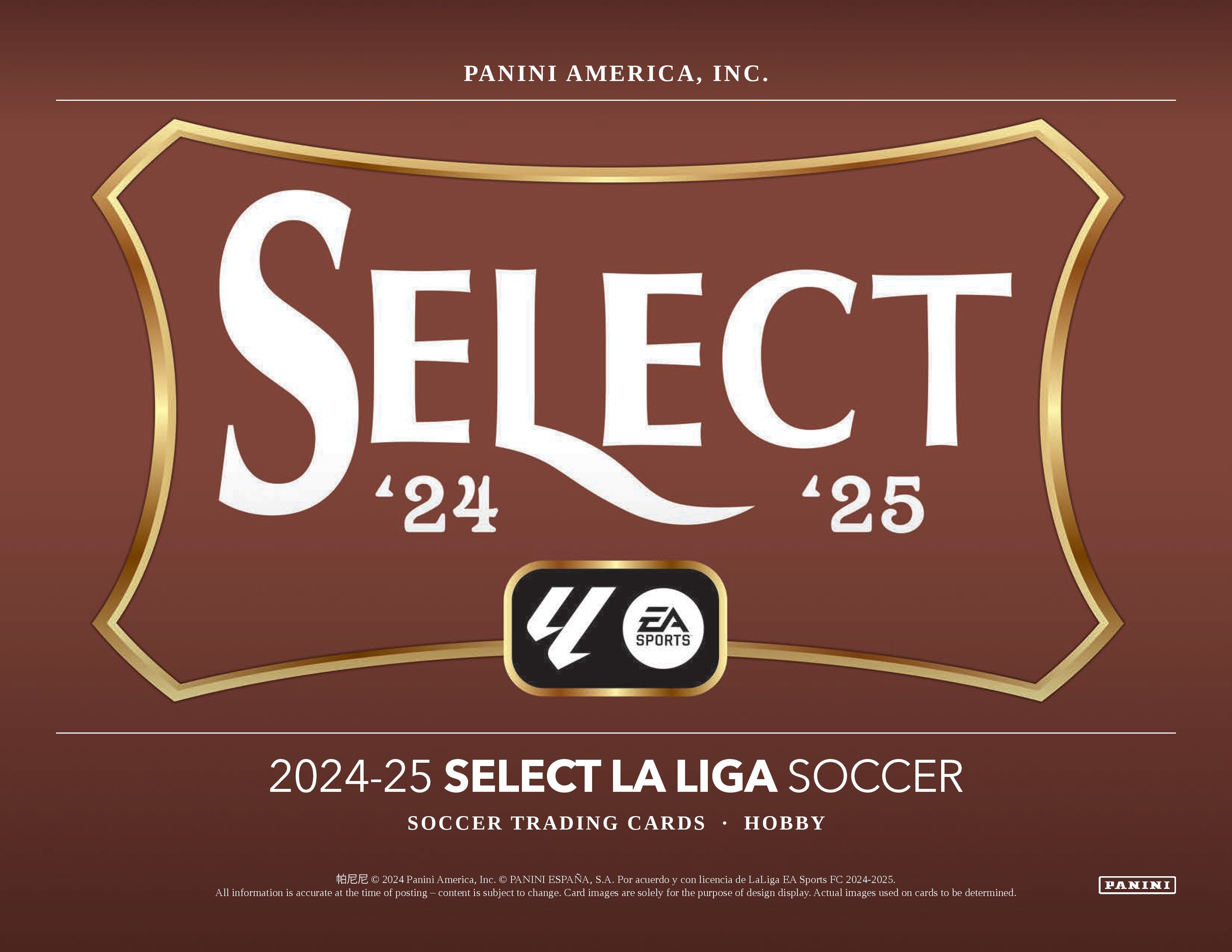 2024-25 Panini Select La Liga Soccer Hobby Box
