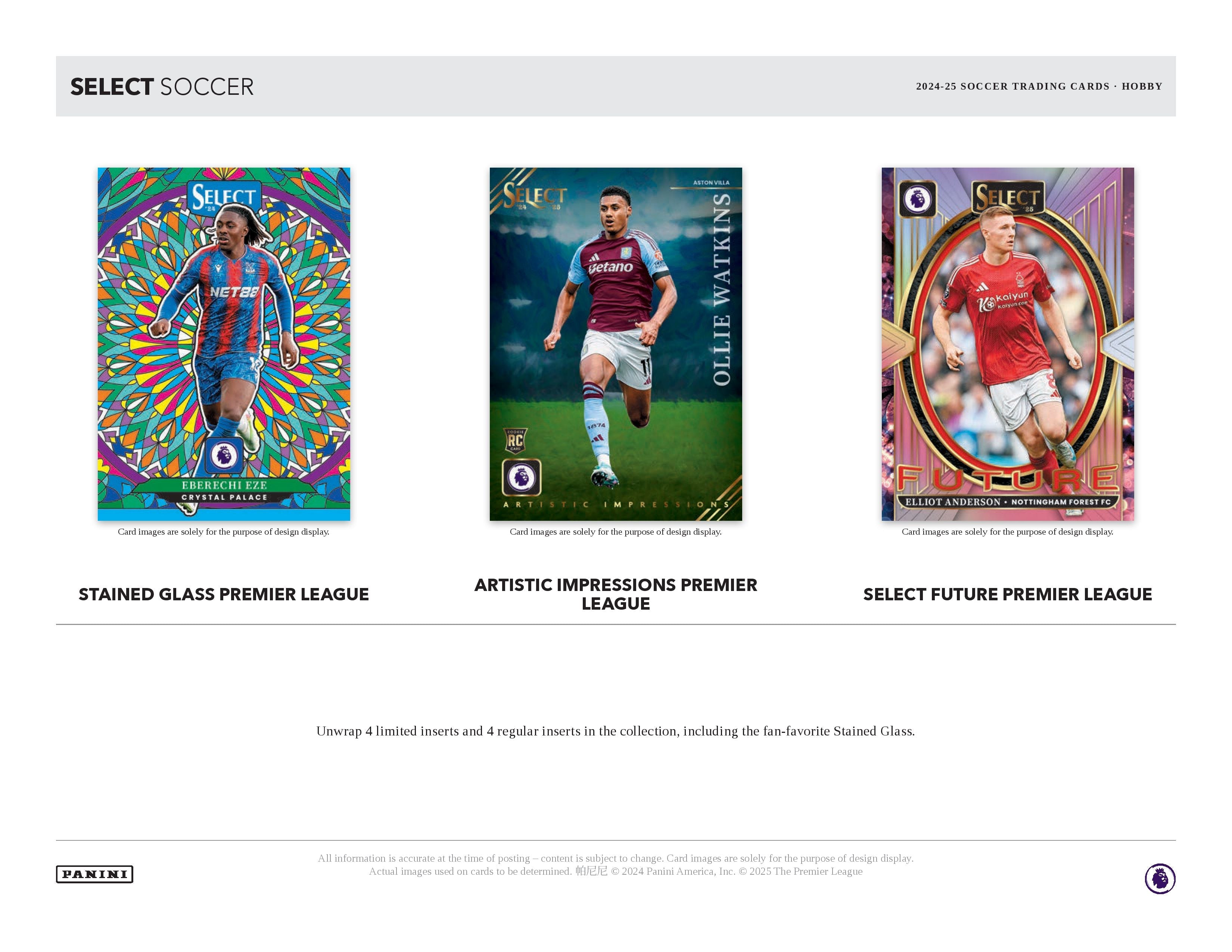 2024-25 Panini Select English Premier League Soccer Hobby Box