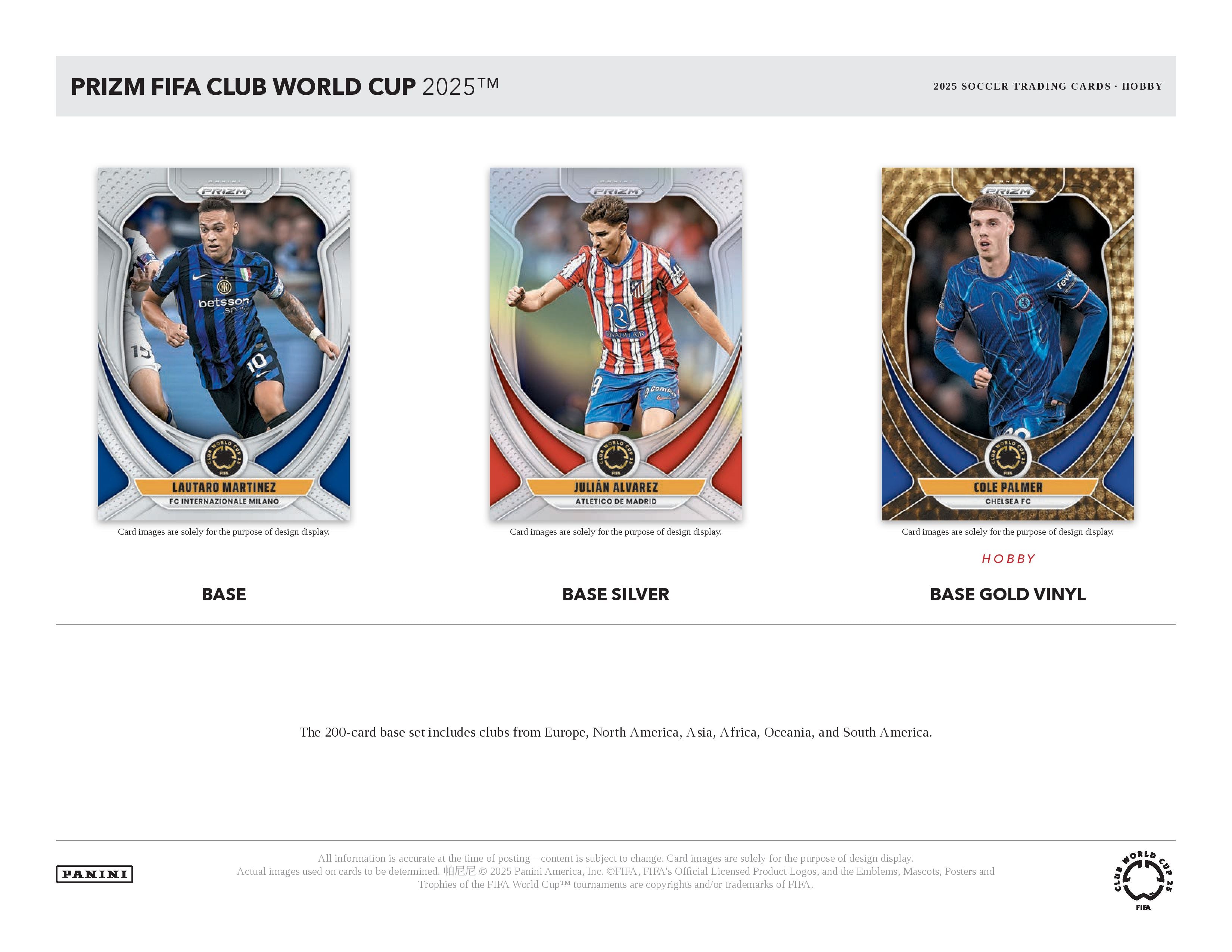 2024-25 Panini Prizm FIFA Club World Cup Soccer Hobby Box