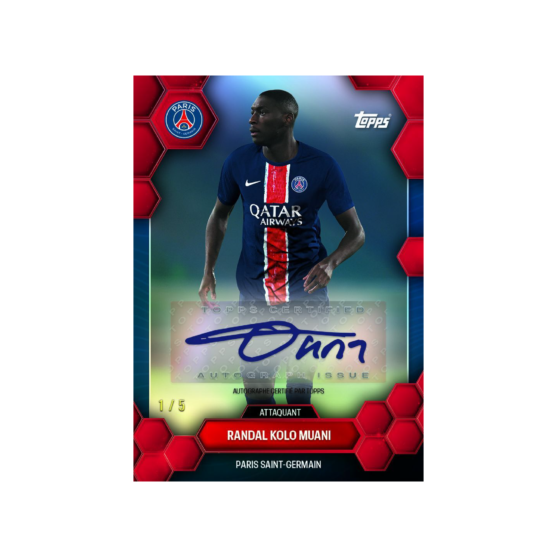Topps Paris Saint-Germain 2024/25 Fan Set