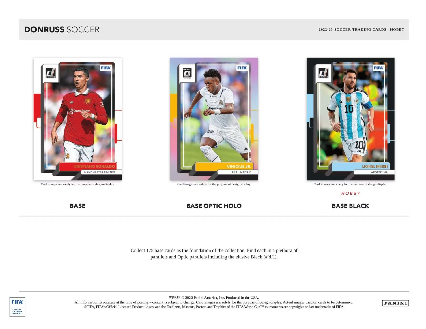 2022-23 Panini Donruss FIFA Soccer Hobby Box