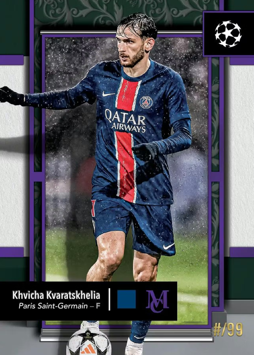 2024-25 Topps UEFA Club Competitions Museum Collection Soccer Hobby Box (Pre Order)