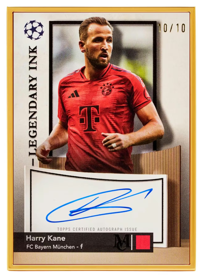 2024-25 Topps UEFA Club Competitions Museum Collection Soccer Hat-Trick Box (Pre Order)