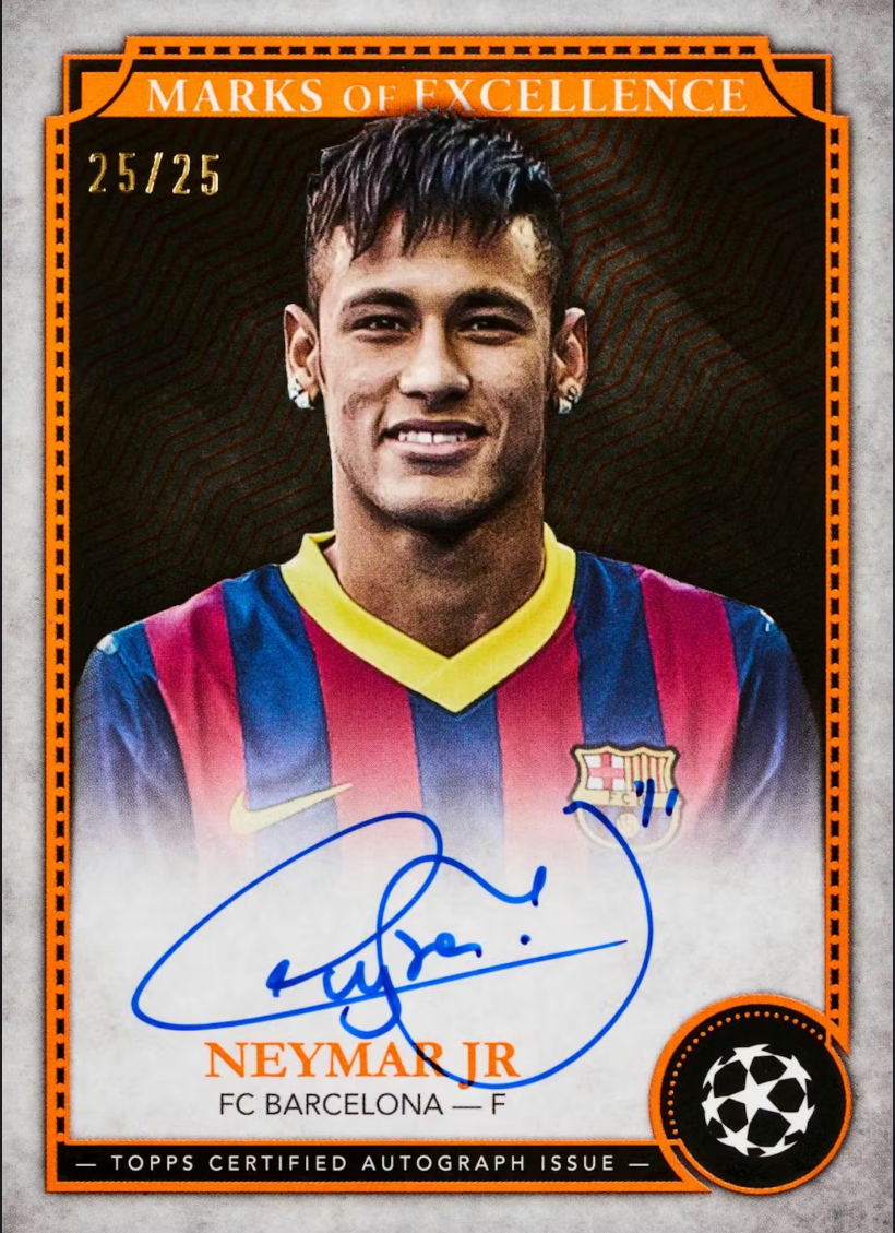 2024-25 Topps UEFA Club Competitions Museum Collection Soccer Hat-Trick Box (Pre Order)