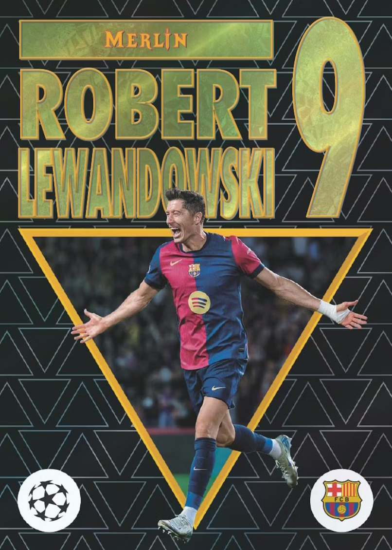 2024-25 Topps Chrome Merlin UEFA Club Competitions Soccer Hobby Box