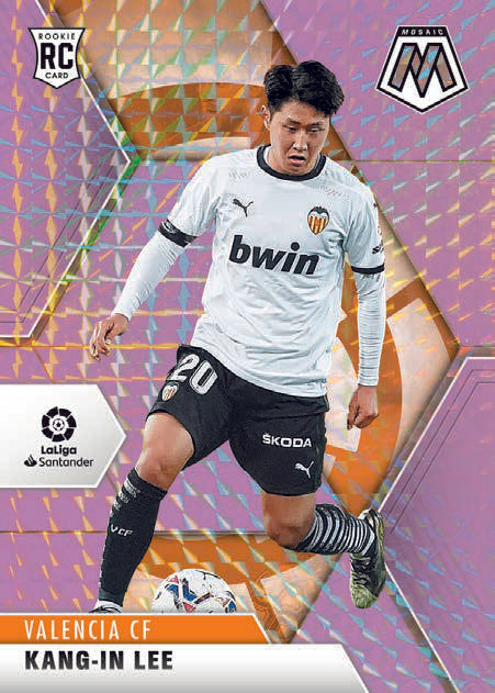 2020-21 Panini La Liga Mosaic Soccer Hobby Box