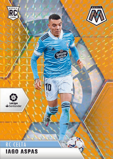 2020-21 Panini La Liga Mosaic Soccer Hobby Box