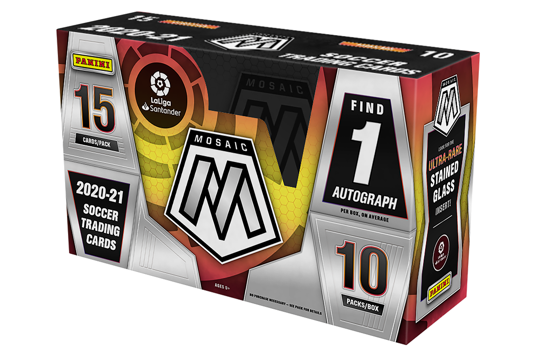 2020-21 Panini La Liga Mosaic Soccer Hobby Box