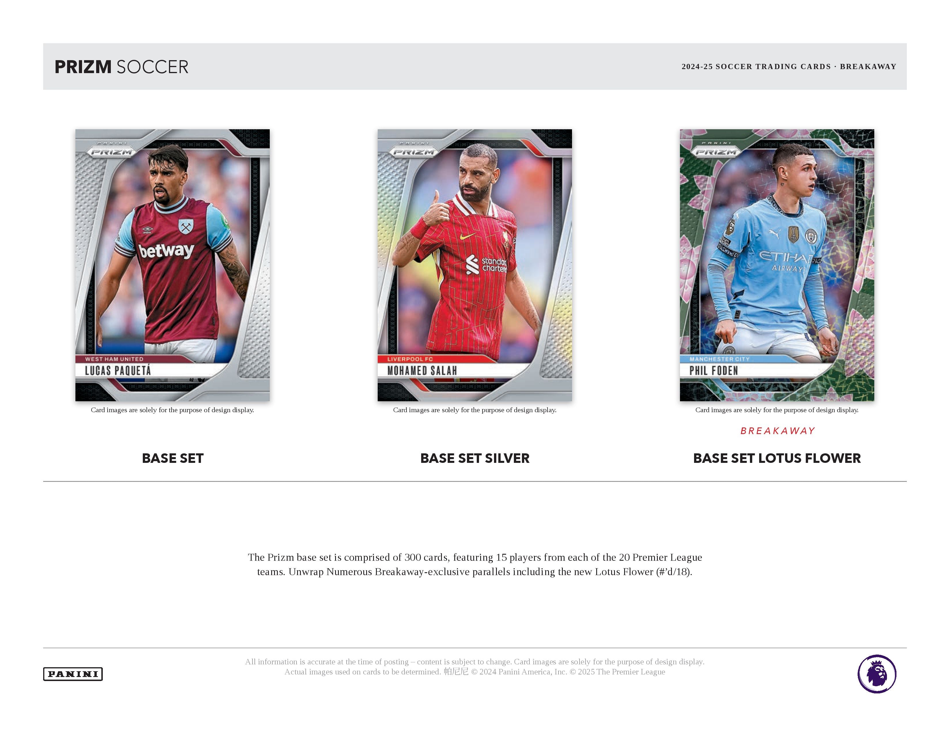 2024-25 Panini Prizm Premier League Soccer Breakaway Box