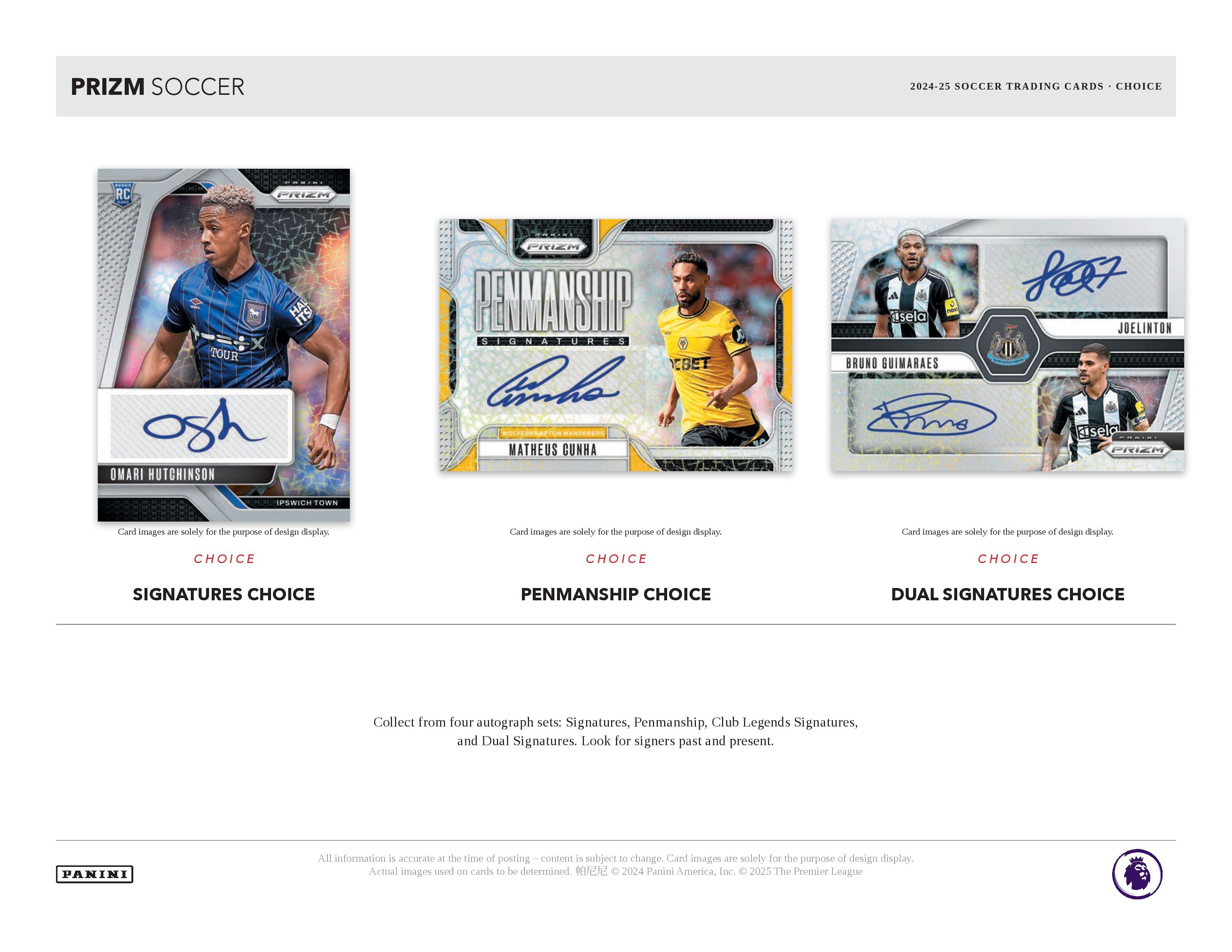 2024-25 Panini Prizm Premier League Soccer Choice Box