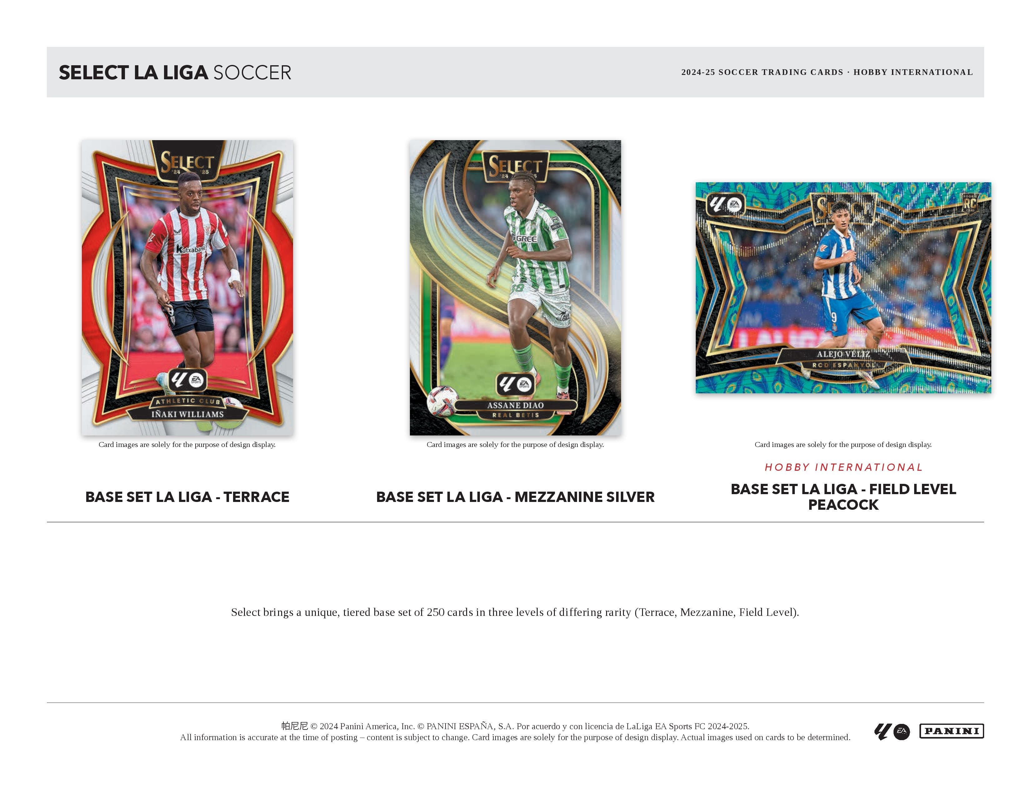 2024-25 Panini Select La Liga Soccer International Hobby Box