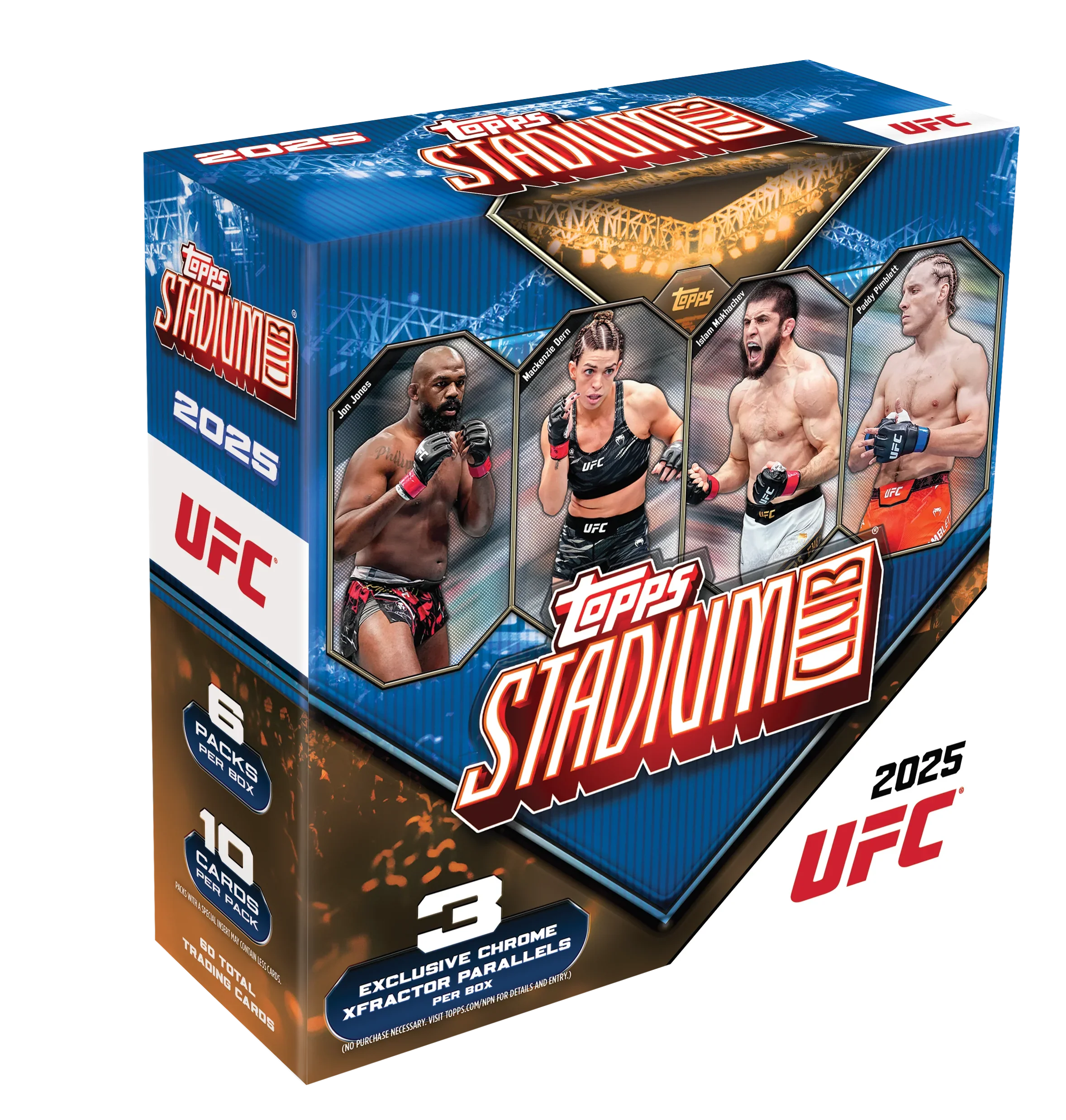 Topps Stadium Club UFC 2025 Mega Box - Pre-Order