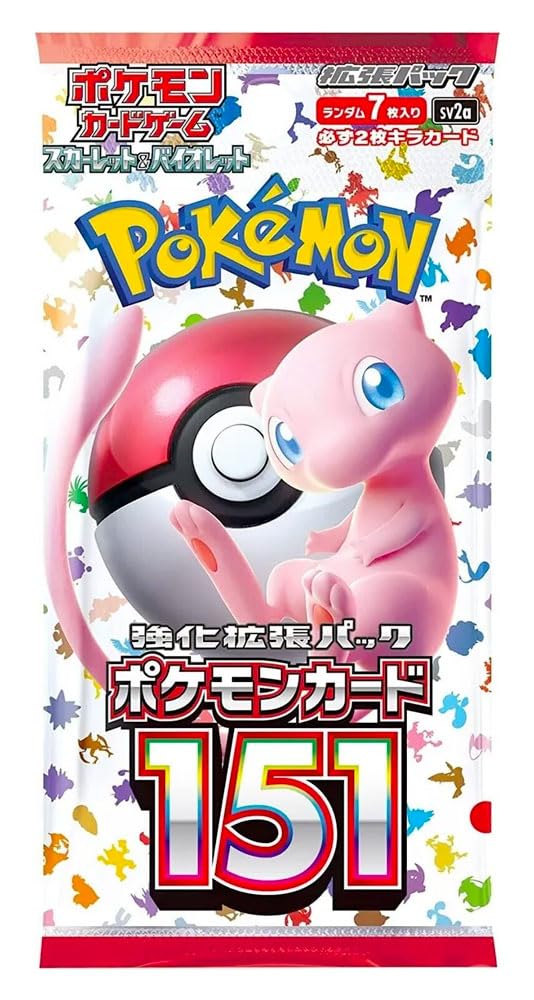 Pokemon TCG JAPANESE sv2a Scarlet & Violet 151 Booster Pack