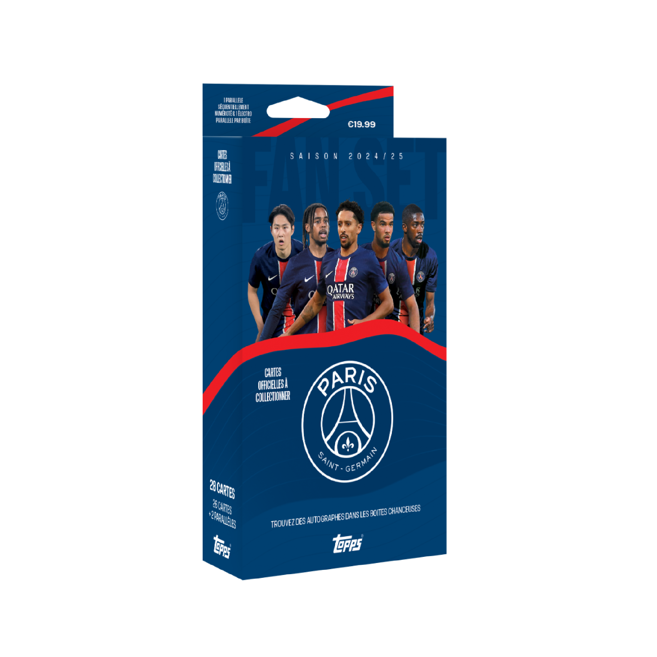 Topps Paris Saint-Germain 2024/25 Fan Set