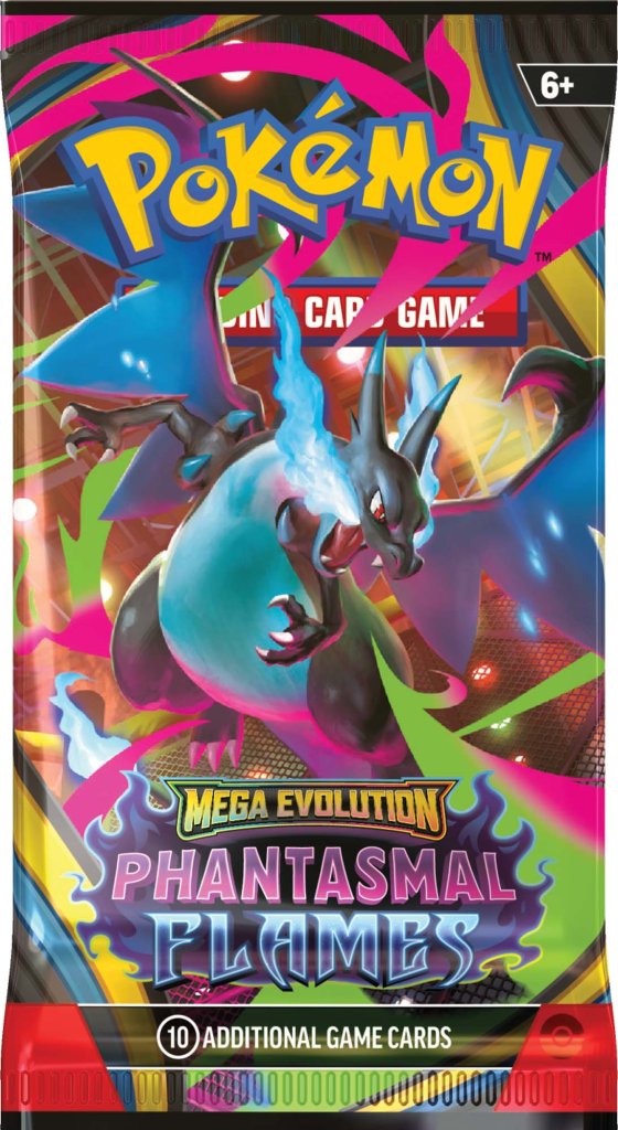 Pokemon TCG ME02 Mega Evolution - Phantasmal Flames Booster Pack