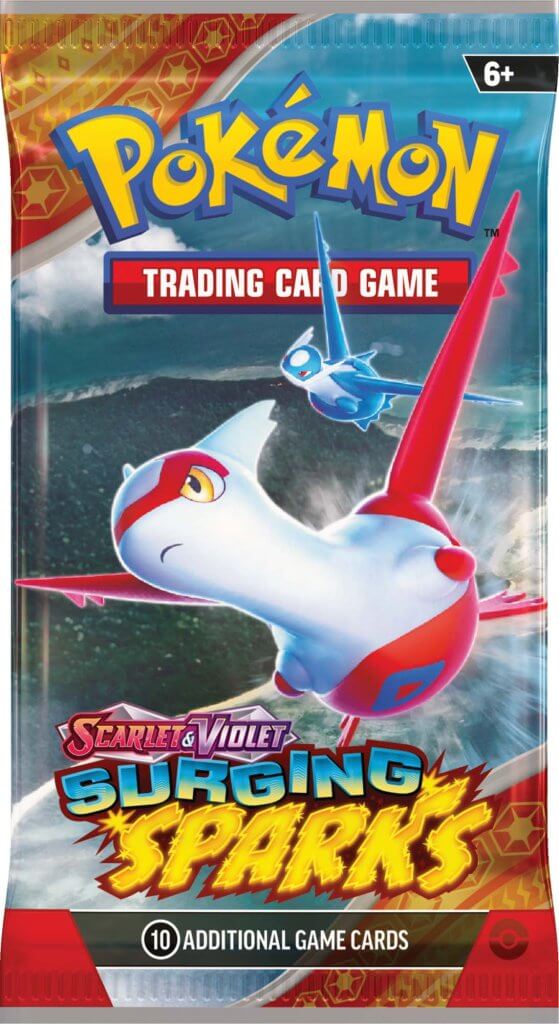 Pokemon TCG SV08 Scarlet & Violet Surging Sparks Booster Pack