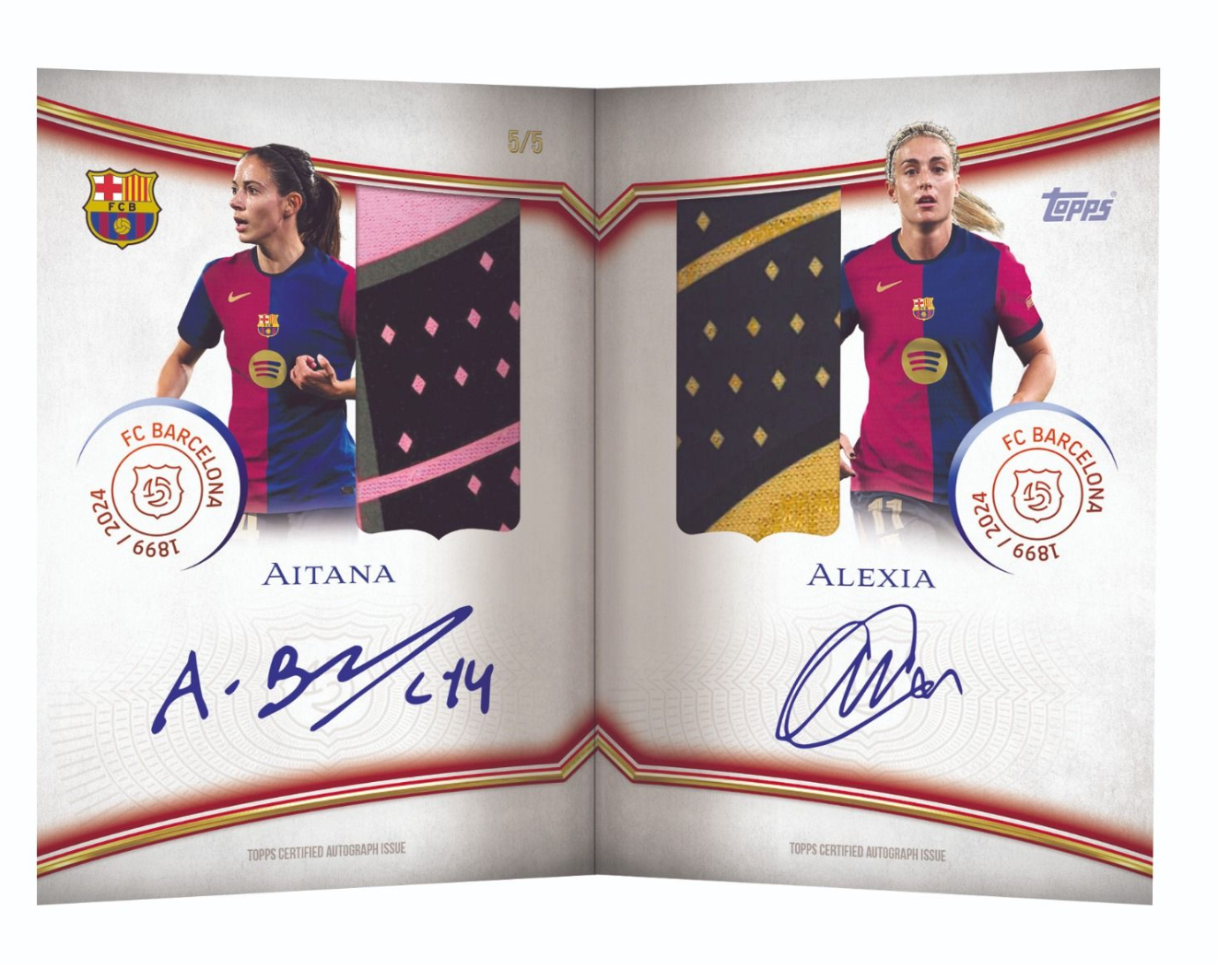 2024-25 Topps FC Barcelona 125 Years Anniversary Soccer Hobby Box