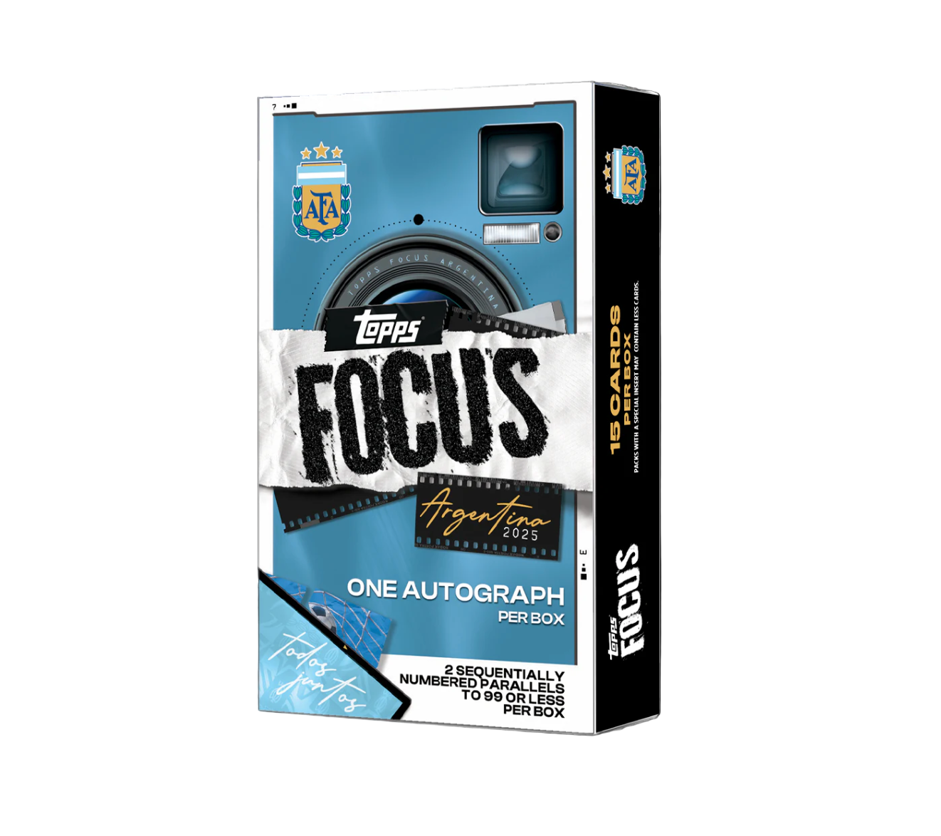 2024-25 Topps Focus Soccer Argentina Hobby Box