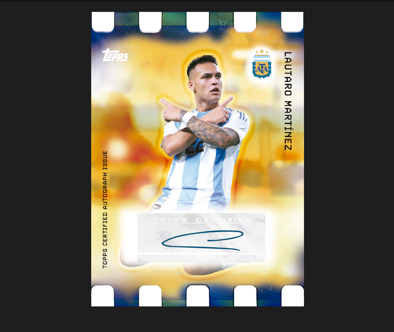 2024-25 Topps Focus Soccer Argentina Hobby Box