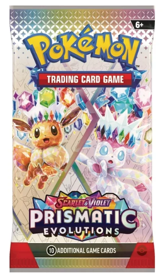 Pokemon TCG SV8.5 Prismatic Evolutions Booster Pack