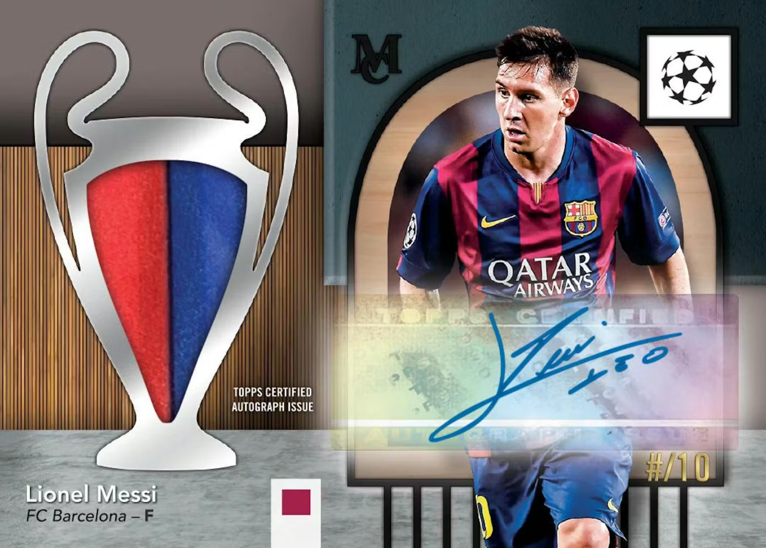 2024-25 Topps UEFA Club Competitions Museum Collection Soccer Hobby Box (Pre Order)