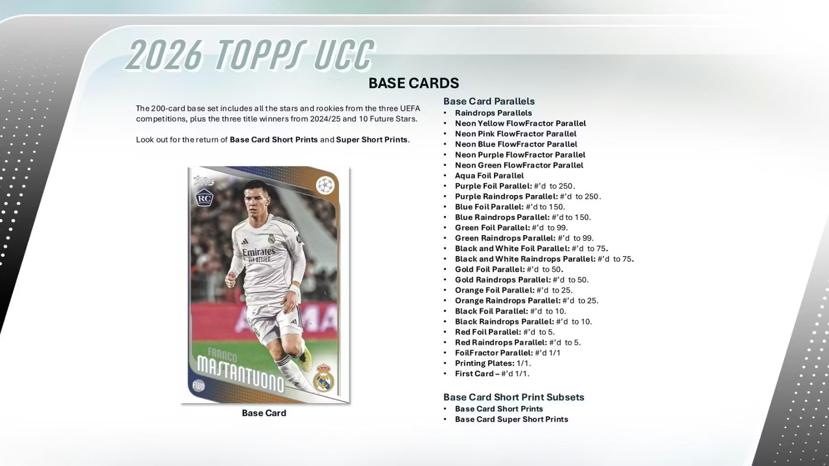 2025-26 Topps UEFA Club Competitions Soccer Hobby Box (Pre Order)