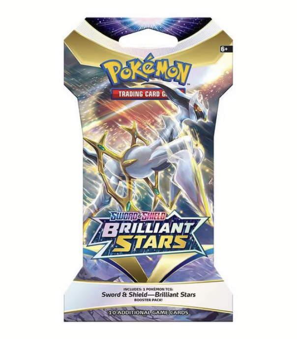 Pokemon TCG Sword & Shield Brilliant Stars Booster Blister Pack