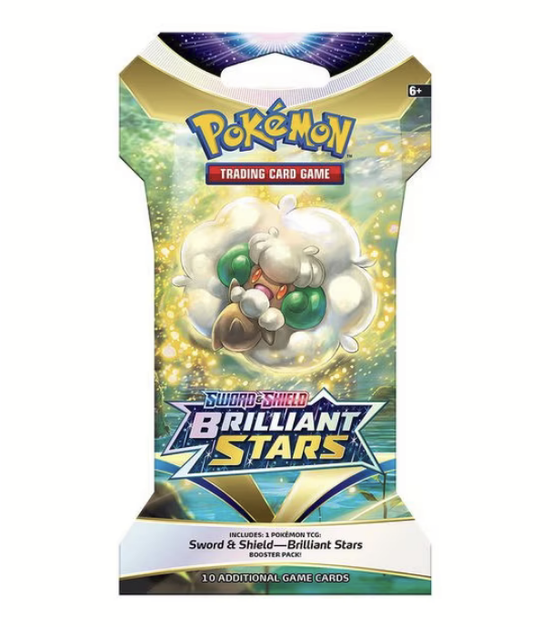 Pokemon TCG Sword & Shield Brilliant Stars Booster Blister Pack