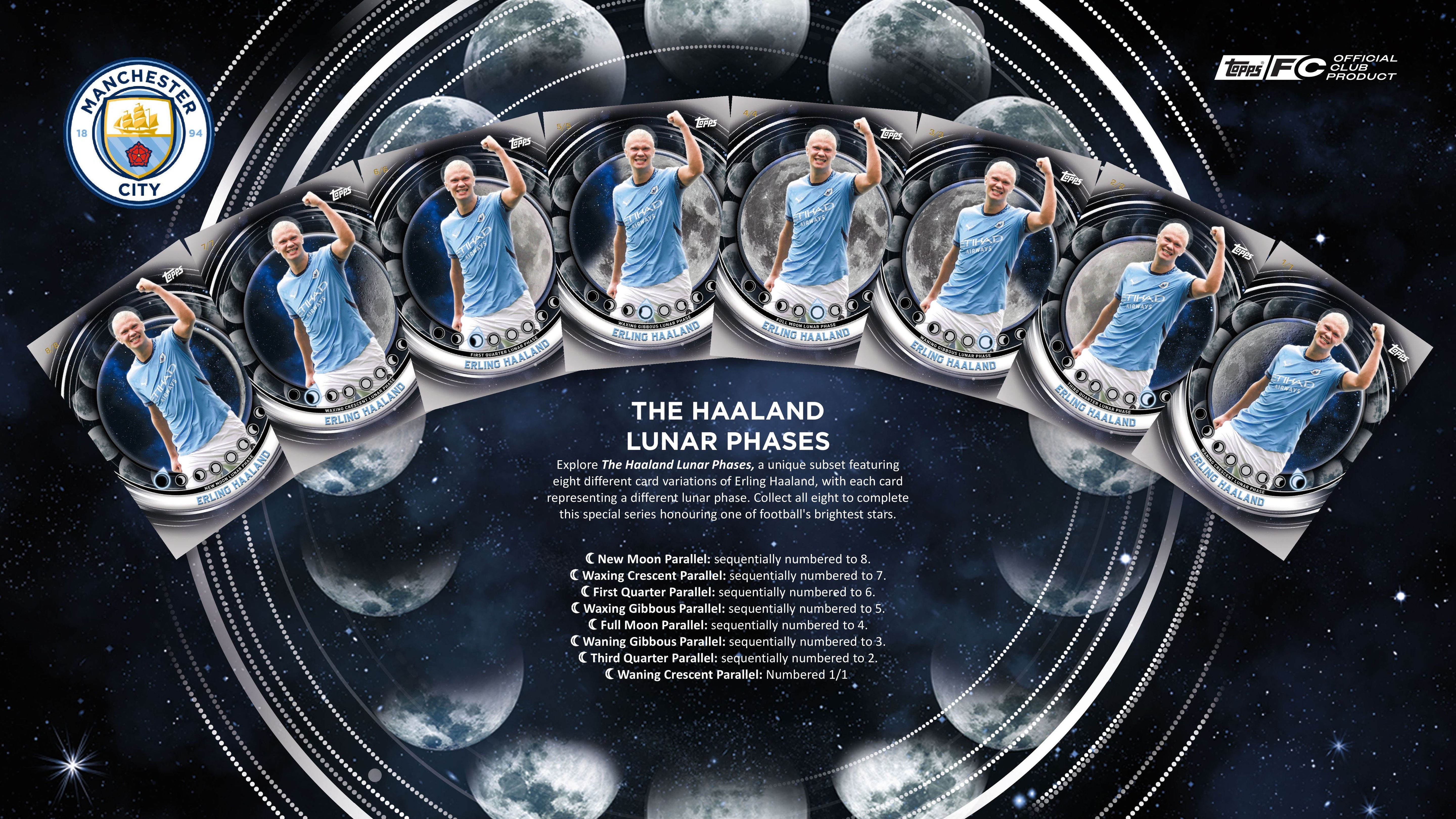 2024-25 Topps Blue Moon Manchester City Soccer Set Box