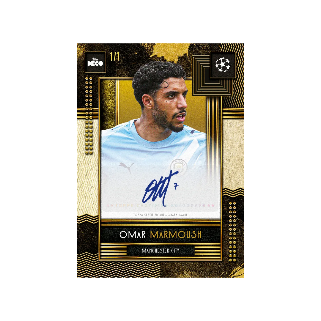 Topps UEFA Club Competitions Deco 2025/26