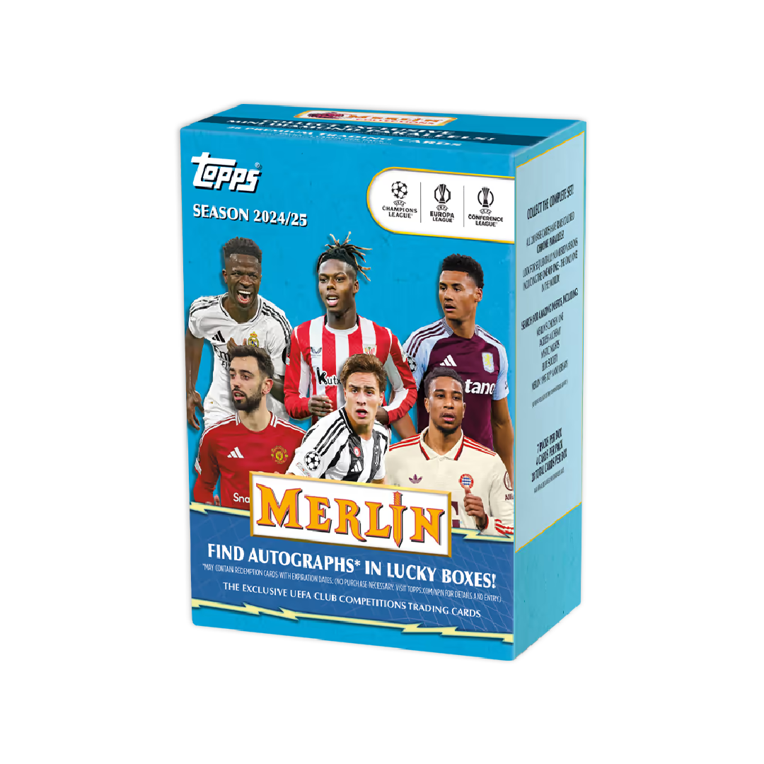 Topps Merlin 2024-25 UEFA Club Competitions Soccer Blaster Box