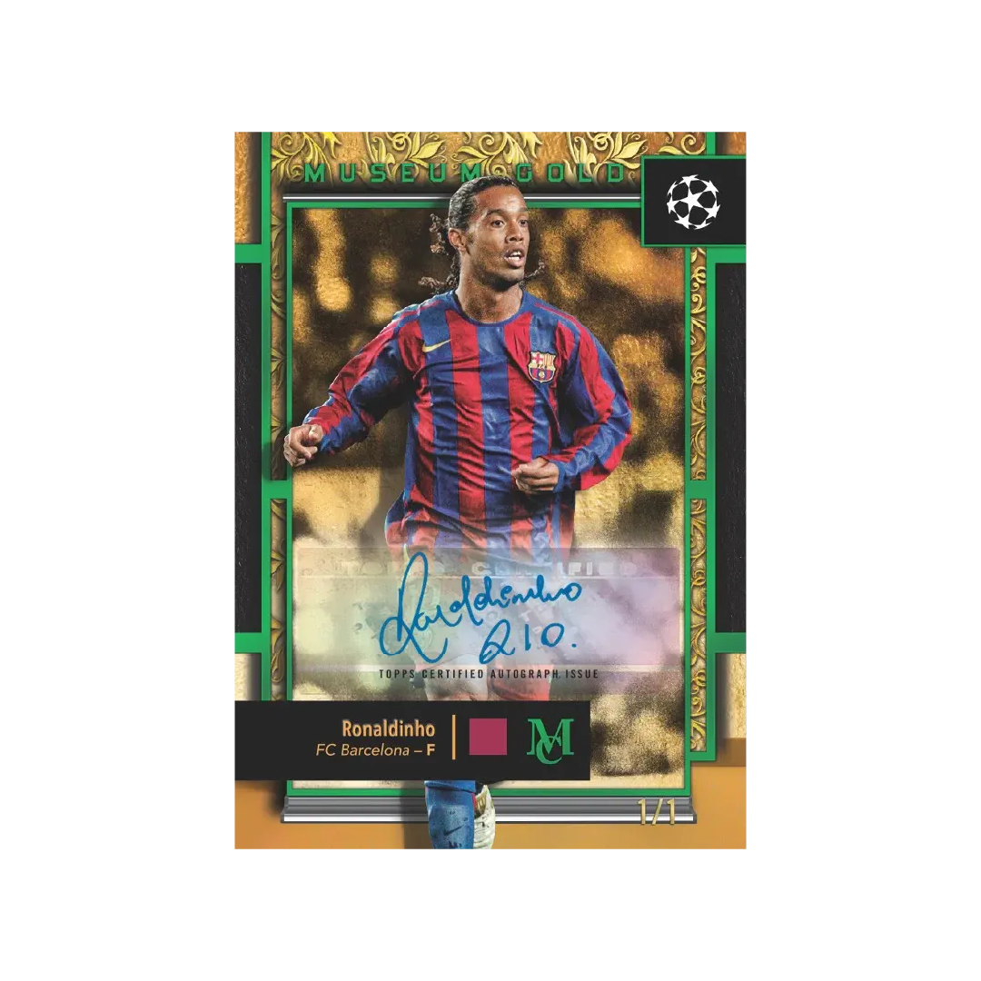 2024-25 Topps Museum Collection UCC Hat Trick Box