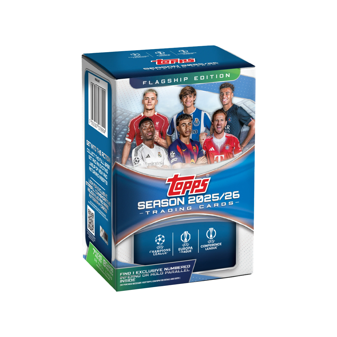 Topps UEFA Club Competitions Flagship 2025-26 Value Box - Pre-Order