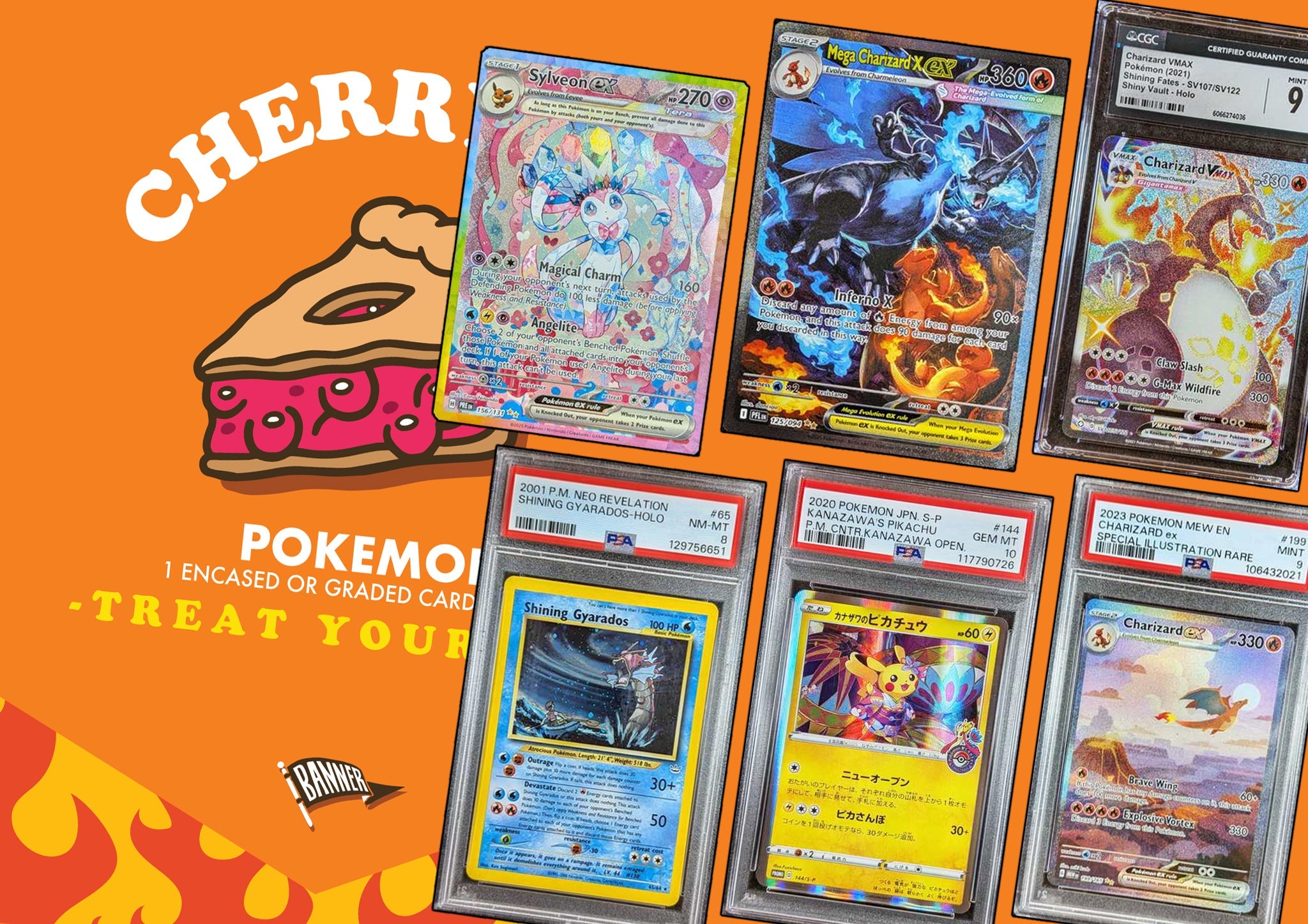 2025 Banner Cherry Pie Pokemon 1-Card Box