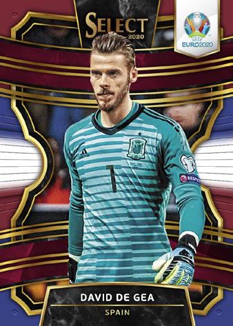 2019-20 Panini Select UEFA Euro Soccer Hobby Hybrid Box