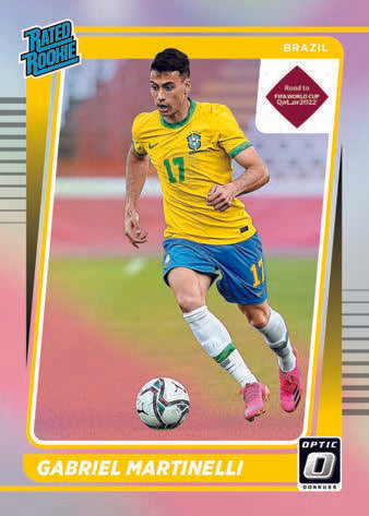 2021-22 Panini Donruss Soccer Road To Qatar The World Cup Hobby Box