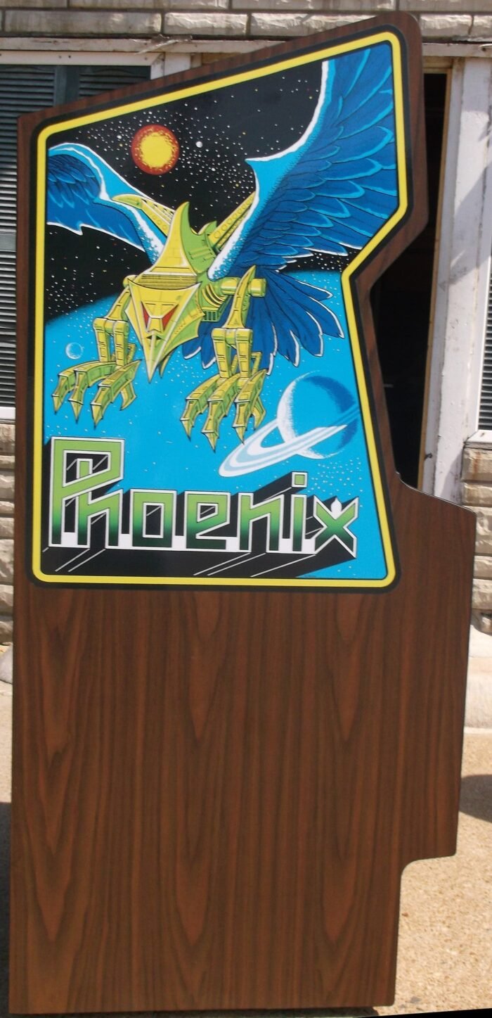 PHOENIX ARCADE GAME WITH LOTS OF NEW PARTS- EXTRA SHARP-HEAVY DUTY, COIN OPERATED, COMMERCIAL GRADE WITH FREE PLAY OPTION - Image 4