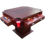 Elegant Tilt Cherrywood Cocktail Arcade Machine - Image 2