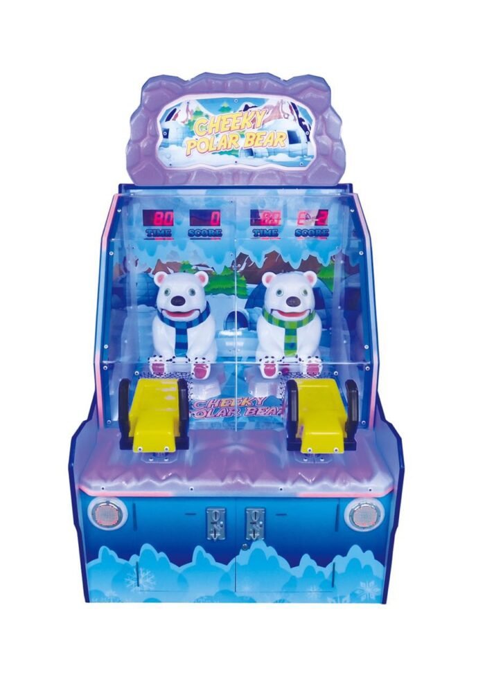 Children Game Machine - Funny Polar Bear Water Shooting Simulator Game Console - Image 5