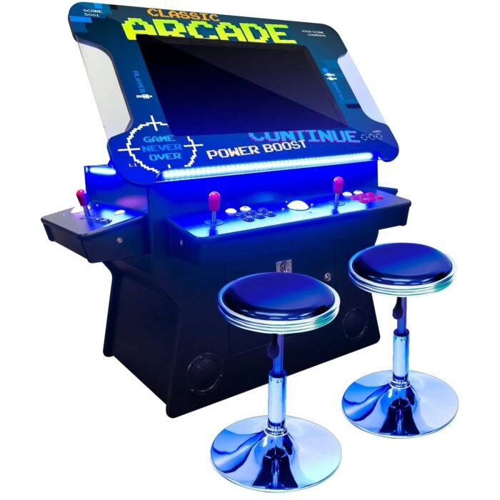 3-Sided Tilt Cocktail Table Arcade Machine - Image 4