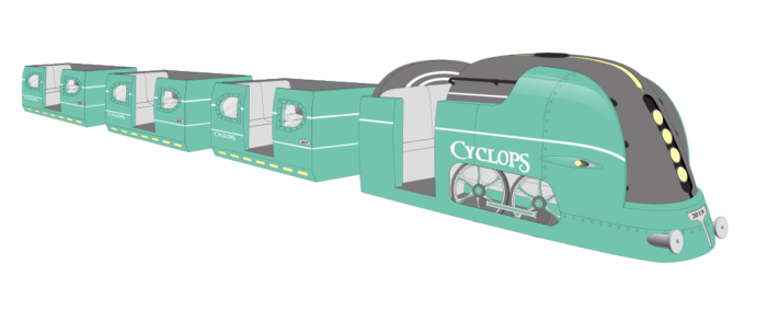 Amusement Park Rides - Fiberglass Train - Image 6