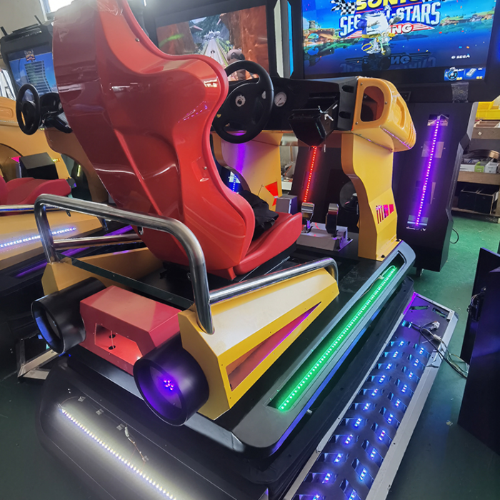 Racing Simulator Game Console - 55" 3D Full-Motion Outrun - Image 5