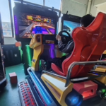 Racing Simulator Game Console - 55" 3D Full-Motion Outrun - Image 4