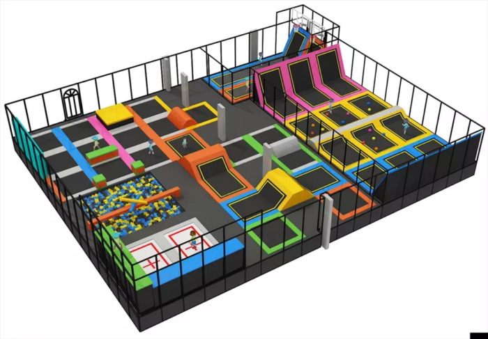 Amusement Park Rides - Trampoline Park Equipment - Image 2