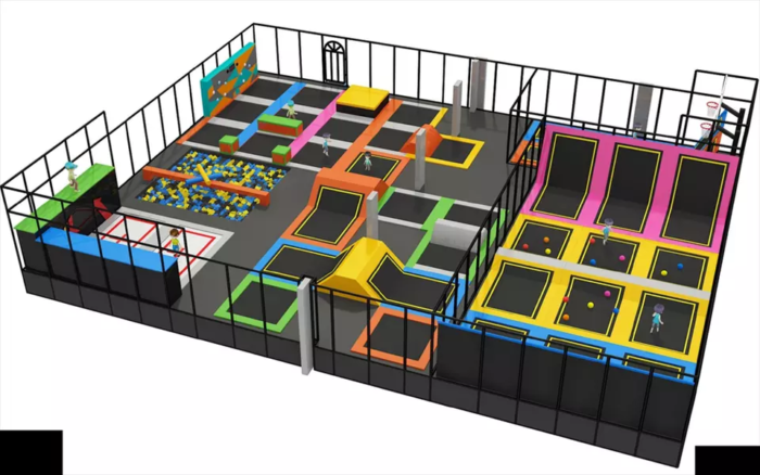 Amusement Park Rides - Trampoline Park Equipment - Image 3